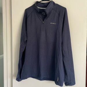 Eddie Bauer Lightweight FreeDry Blue Long Sleeve (Size XL)